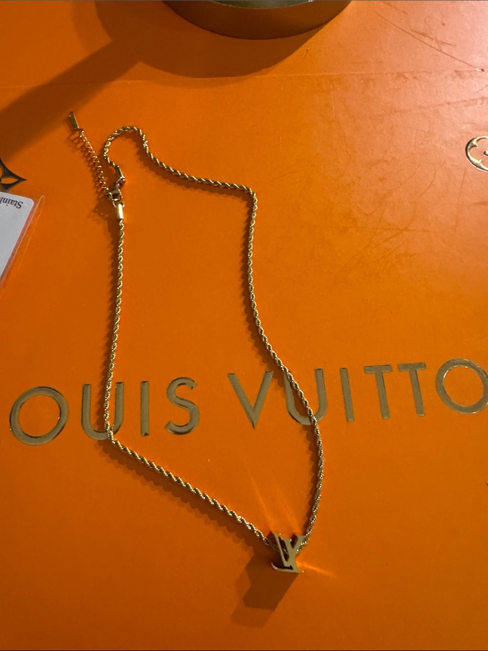 Monogram Rope uChain Necklace - Designer Inspired - Picture 6 of 6